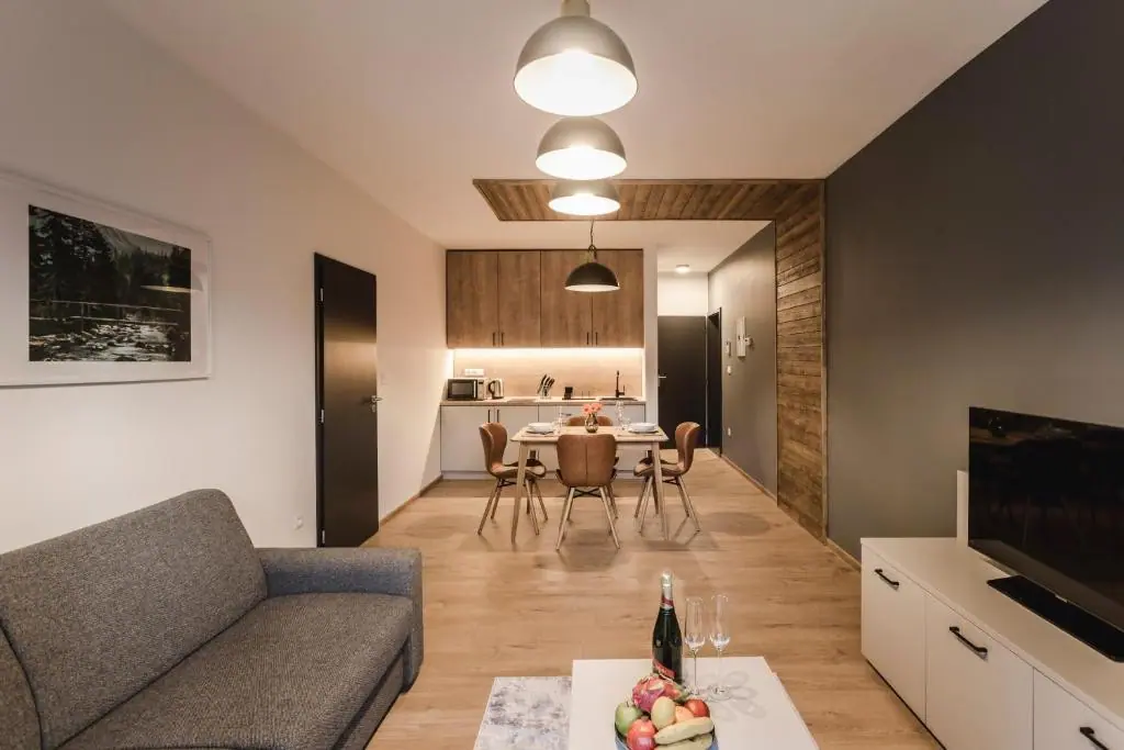 Apartmán – kuchyňa s obývačkou